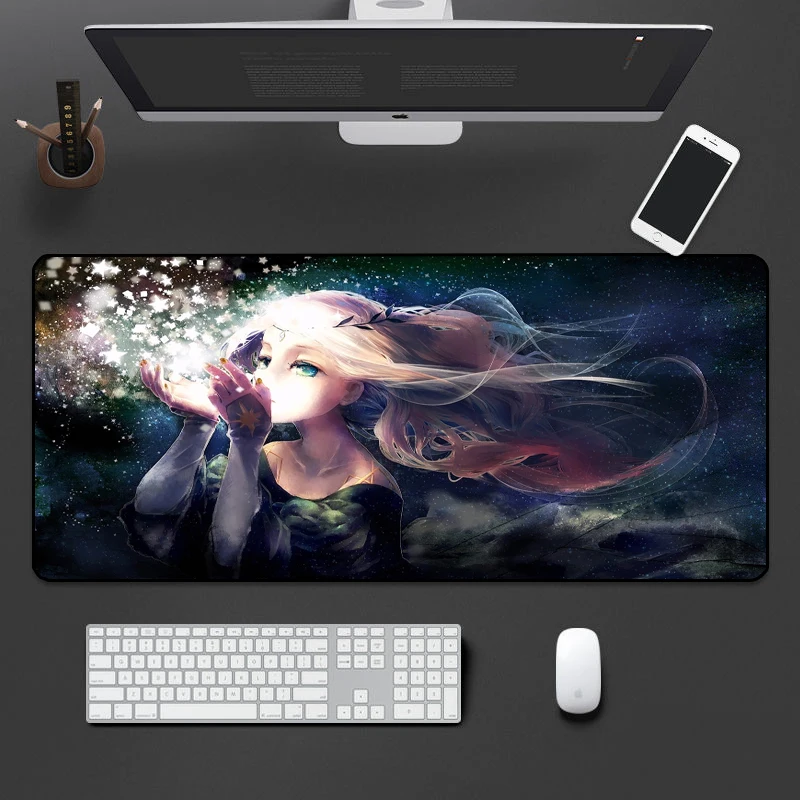 Anime Sexy Girl Large Mousepad Xxl Ninja Genshin Impact Zero World MousePad Game Player Carpet 80x30CM Non-slip Rubber Tablemat Anime Sexy Girl Large Mousepad Xxl Ninja Genshin Impact Zero World MousePad Game Player Carpet 80x30CM Non-slip Rubber Tablemat