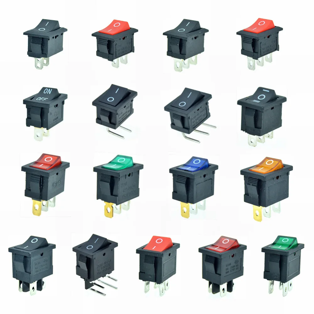 2Pin 3Pin SPST SPDT автомобиля Рокер Лодка Переключатель Вкл/Выкл кнопка вкл/на 2 Позиции