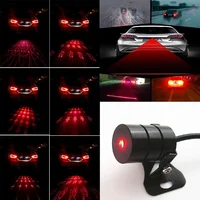 Автомобильный светодиодный лазерный противотуманный фонарь для автомобиля, противоударный задний фонарь, стоп-сигнал, предупреждающая ла...