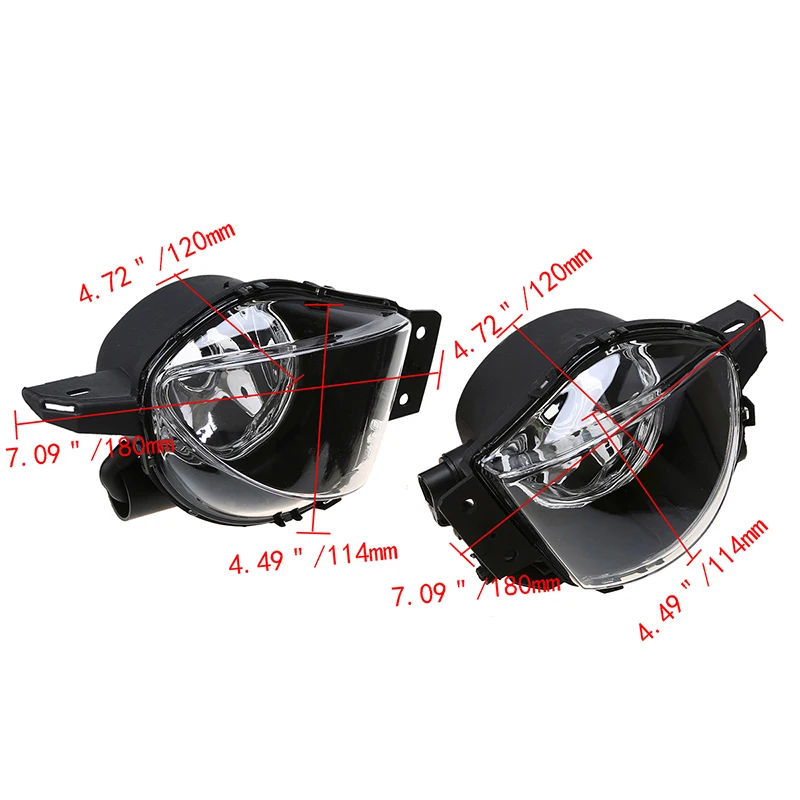 Автомобильные передние противотуманные фары POSSBAY защитная крышка для BMW E90 E91 3