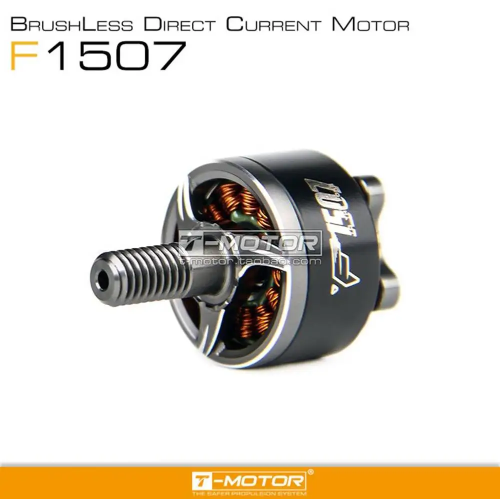 1/4 шт. T-motor Tmotor F1507 Cinewhoops без вала 2700 кв фотоцикл Мини четыре оси FPV гоночный Дрон