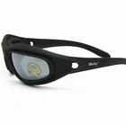 Очки Gafas Daisy, тактические поляризационные очки для стрельбы, военные, пустынные, армейские, для страйкбола, охоты, с 4 линзами, UV400