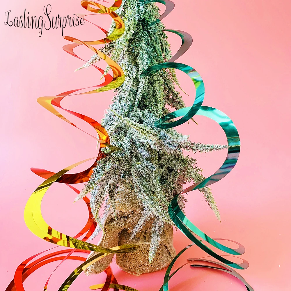 15 шт завитки из фольги баннер Сияющие гирлянда для свадьбы детское украшение