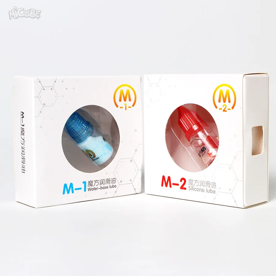 Mofangge Lube M M-1Water Bse Lube Silicone M-2 M Lube for Speed Cube Lubricants 5ml Qiyi
