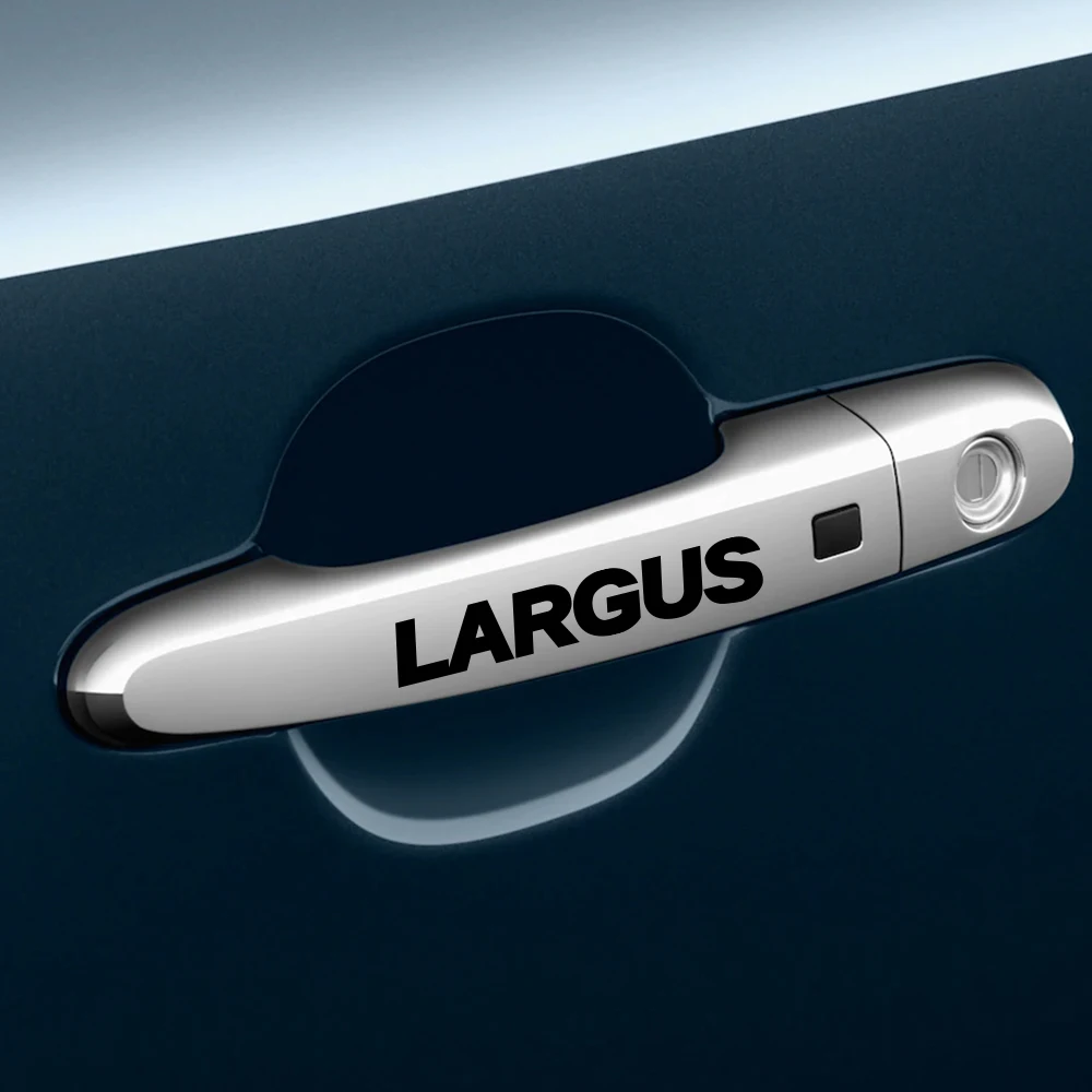 Виниловые наклейки на дверную ручку автомобиля для Lada Xray Largus Granta Niva Graphics