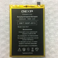 high quality battery 5000mah 3 8v for dexp ixion xl5 mobile phone tracking number