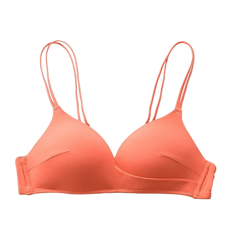 

Seamless Bras For Women Candy Colors Push Up Bras Wire Free Brassiere Comfortable Sexy Bra Beauty Back Ladies Lingeries