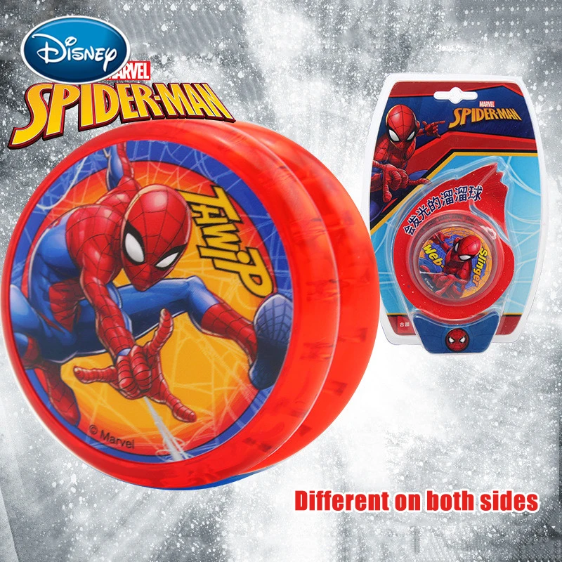 Disney Marvel светящийся шар йо Человек паук Мстители Микки мальчики и девочки игрушки
