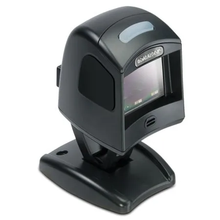 구매 Datalogic Magellan 1100i 2D 블랙 바코드 스캐너 온 카운터 프리젠 테이션 전 방향 바코드 리더