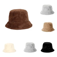 womens hat lady autumn winter fisherman hat female fashion warm bucket hat cap for women