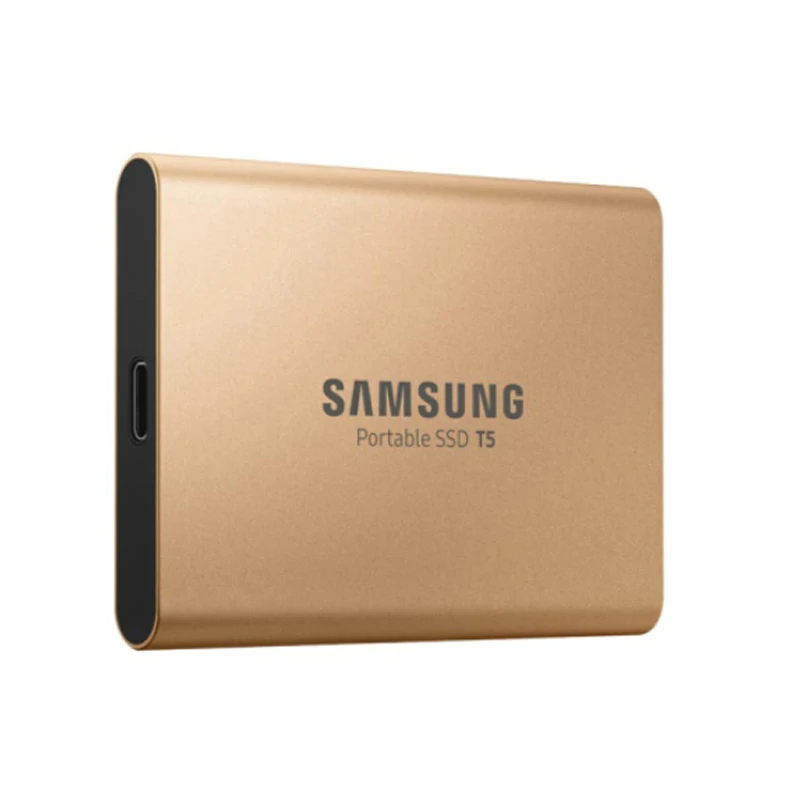 Samsung T5 портативный SSD 250 ГБ 500 1 ТБ 2 ТБ USB3.1 Внешние накопители USB 3,1 Gen2 Совместимость с ПК - Цвет: Gold