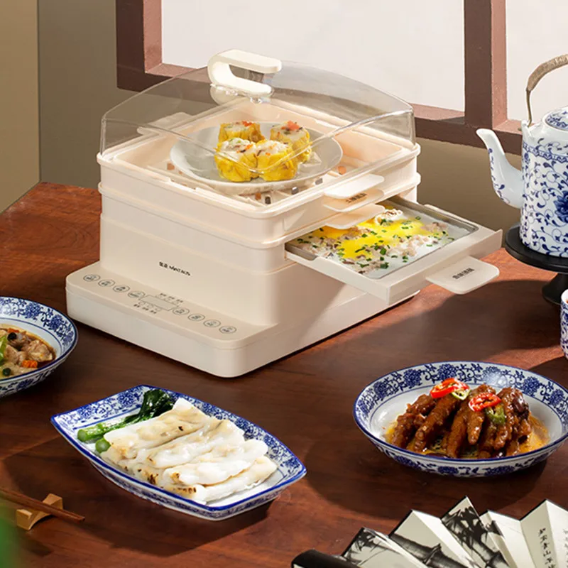 220 В бытовой электрический Еда отпариватель с выдвижными ящиками Тип Пособия по