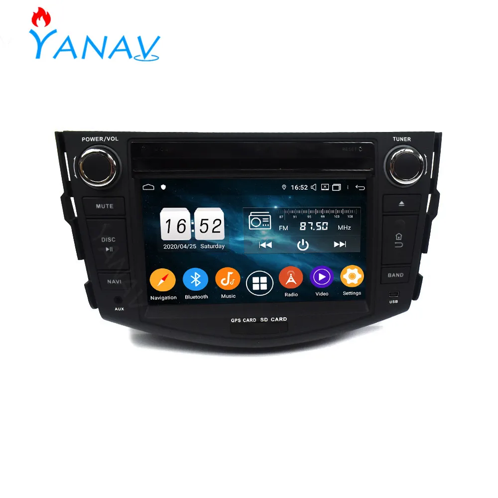 

Автомагнитола 2 DIN, аудио, стереоприемник Android для Toyota RAV4 2006-2012, GPS-навигатор, авто видео, HD экран, Мультимедийный MP3-плеер