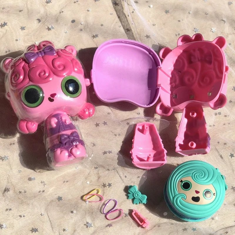 Pop волос сюрприз Домашние любимцы куклы для девочек 3 в 1 Magic парикмахерская