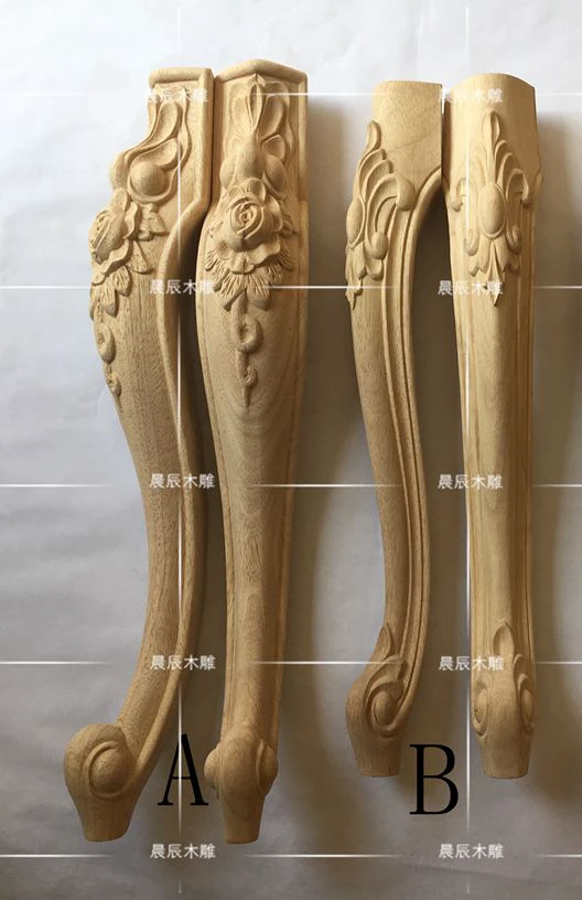 

4PCS / LOT European Wooden Furniture Leg Coffee table feet Foot Sofa Legs