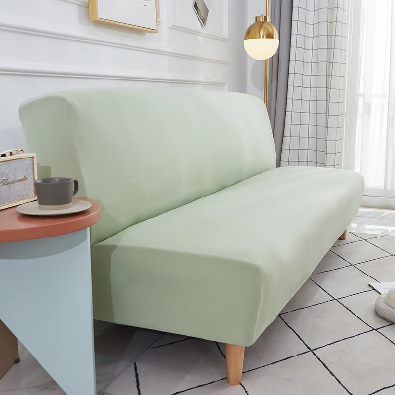 Диван покрывало складной светильник зеленый современное сидение чехлов стрейч