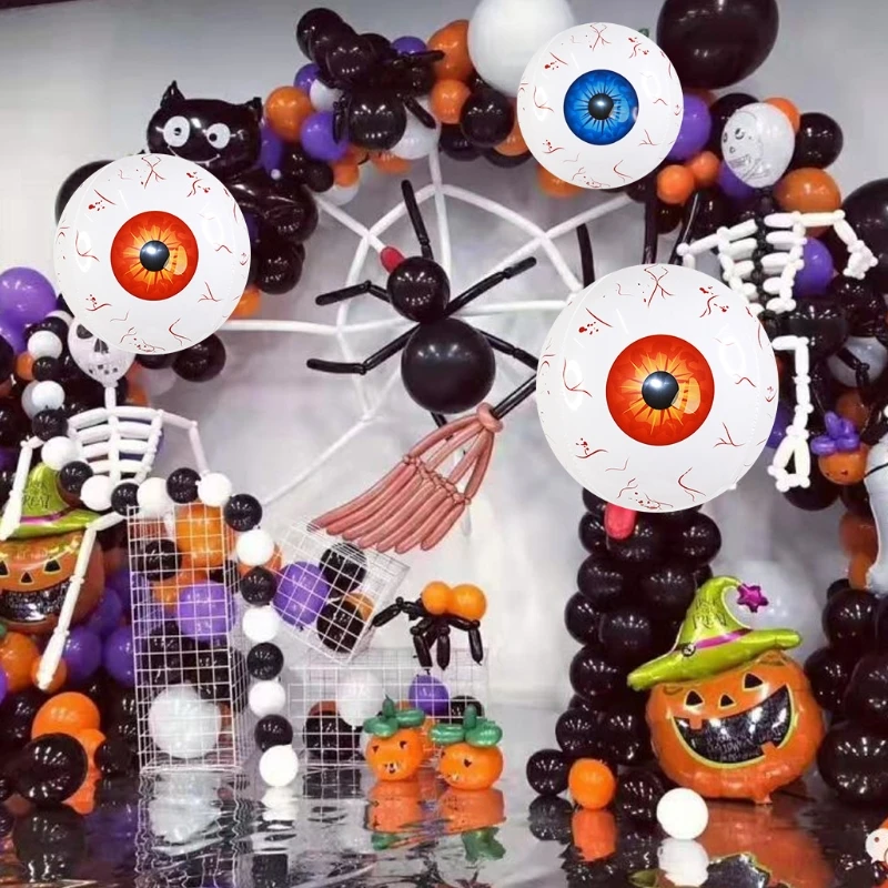 

N7ME Game Toy 20 Pieces Eyeball Balloons Creative Party Supplies for Adults