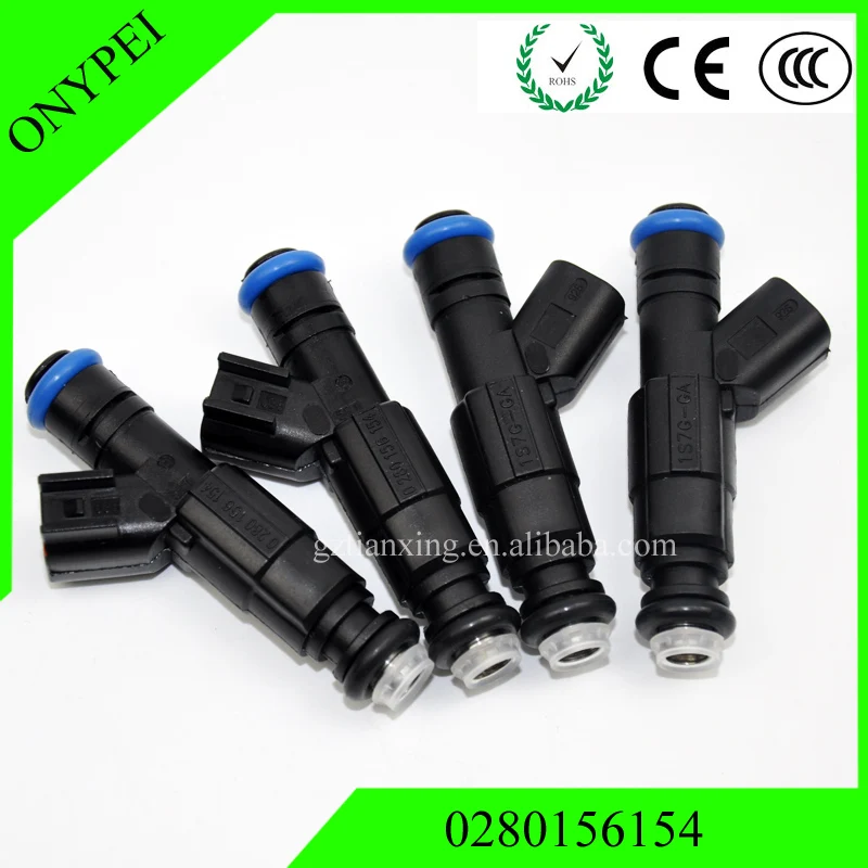 Топливные форсунки 0280156154 для Ford Focus Fiesta Mondeo Mazda Atenza Volvo 0280 156 154 4 шт.|fuel injector|injector