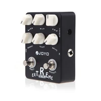 joyo jf 17 extreme metal distortion electric acoustic music footswitch high gain overdrive pedal bass true bypass guitar pedal