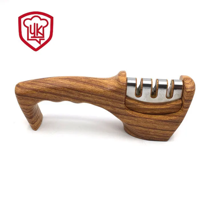 

Wood grain sharpener new household tungsten steel sharpener kitchen gadgets