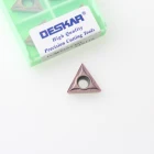 10 шт. DESKAR TCMT110204 TCMT110208 TCMT16T304 TCMT16T308 LF6118 токарный инструмент вставки карбида для Нержавеющаясталь