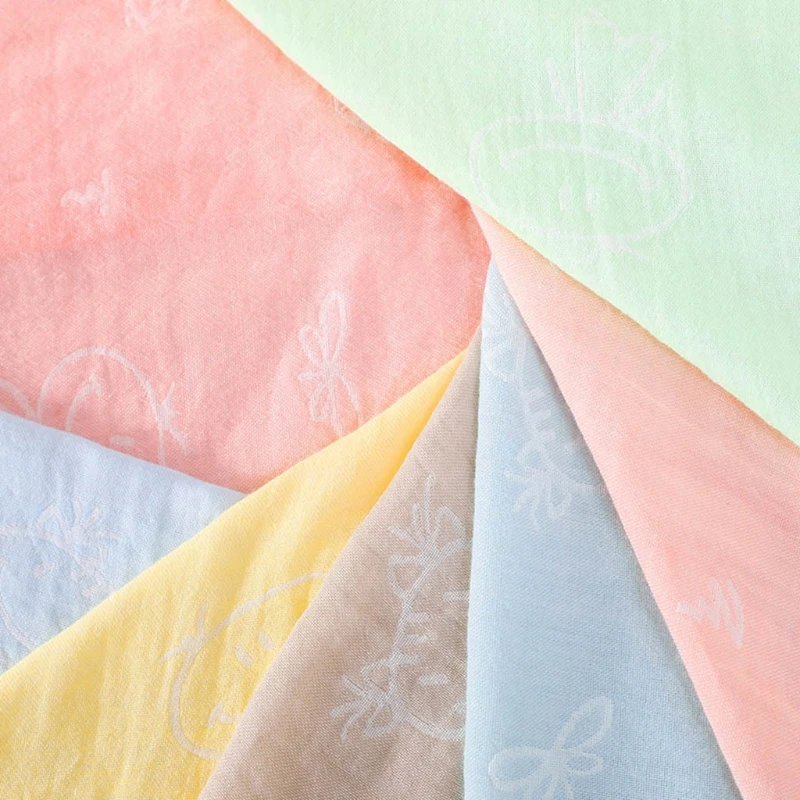 

2Pcs/Set Solid Color Reusable Baby Muslin Blanket Infant Swaddle Wrap Soft Breathable Pure Cotton Newborn Bedding DXAD