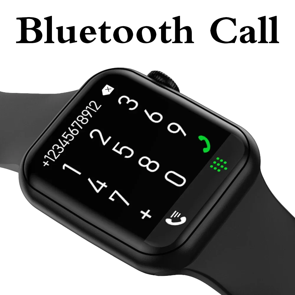 Смарт-часы LEMFO DT100 Plus для мужчин и женщин Iwo 13 Pro с Bluetooth функцией вызова монитором