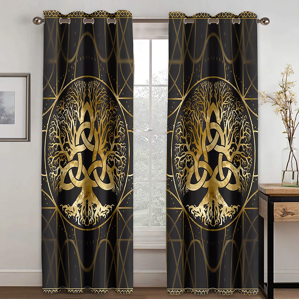 

Luxurious Embroidery Applique Pattern Curtain Living Room Bedroom Shading Decoration Curtain Home Dining Room Decoration