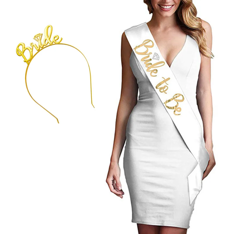 Свадебное украшение свадебный душ свадебное на голову Команда Невесты быть