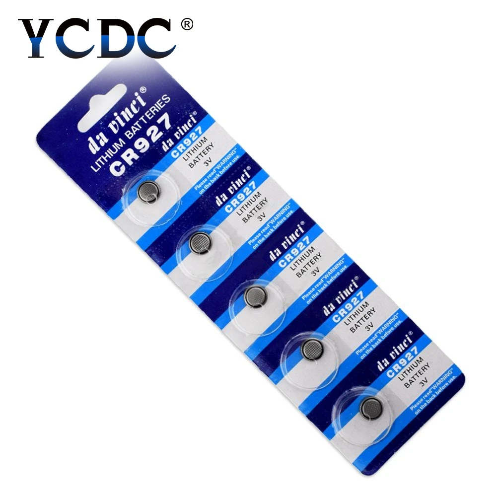 10 шт. одноразовые Литиевые Батарейки для часов 3 в CR927 DL927 BR927 ECR927 5011LC 927 |