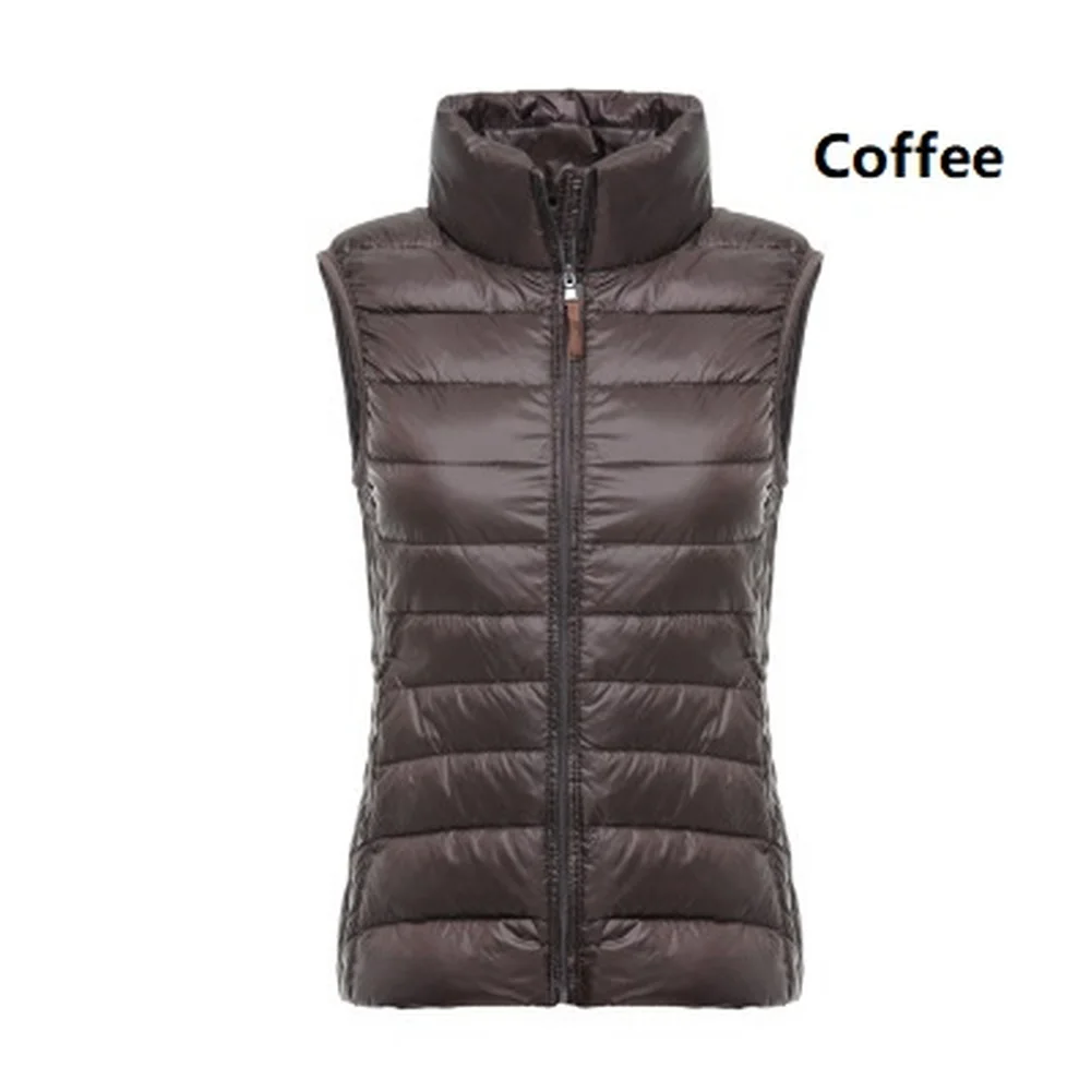 

ZOGAA Women Parka Vest 2020 Winter Warm Sleeveless Vest Slim Solid Lady Down Jacket Tank Top Warm Clothes Casual Women Coat Vest