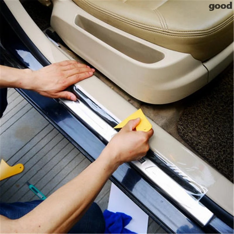 1 рулон Автомобильная защитная пленка против царапин для защиты дверной лампы OPVC