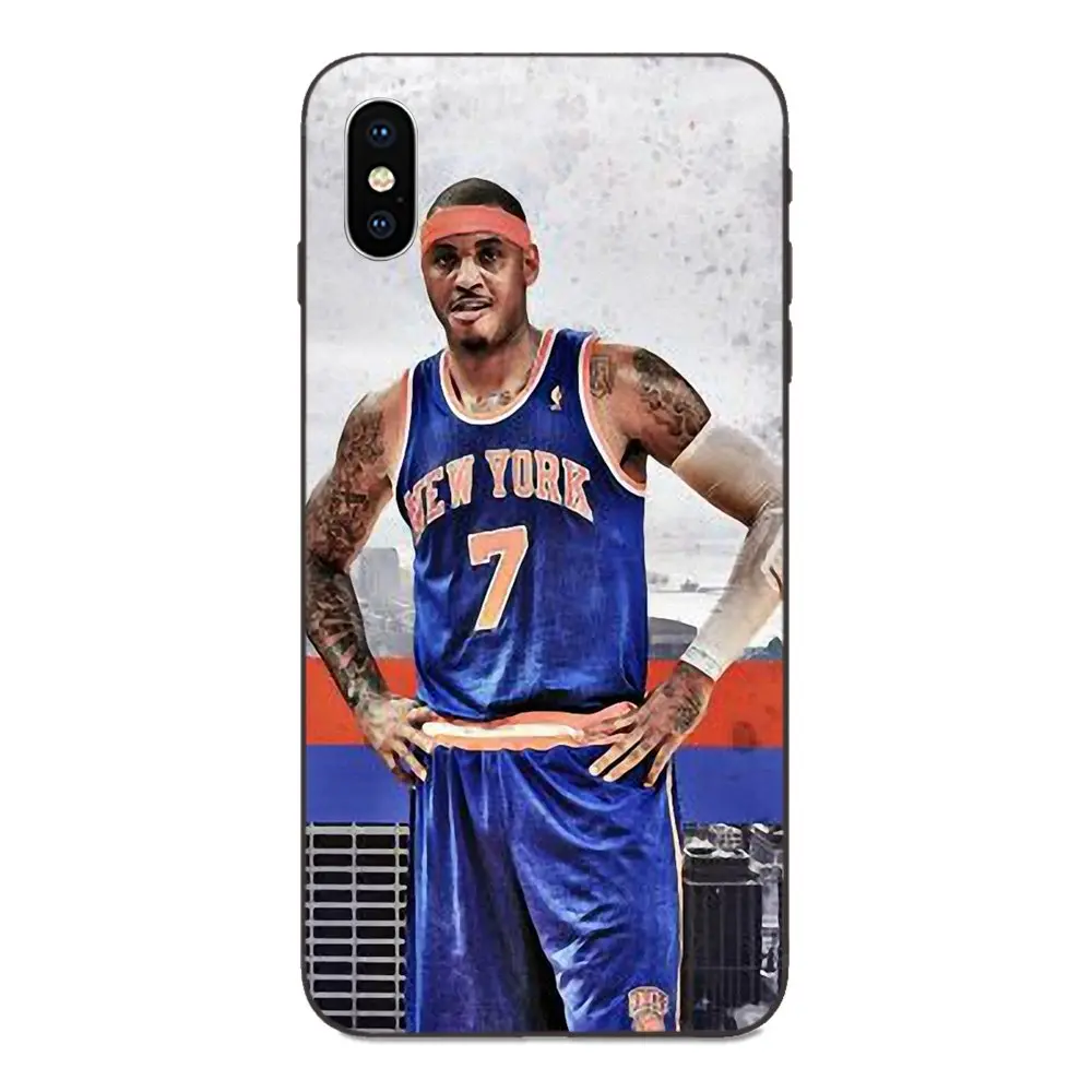 ТПУ Модный чехол с принтом &quotчехол Кармело Энтони Melo 7 для Galaxy A3 A5 A6 A6s A7 A8 A9 A10 A20E A30