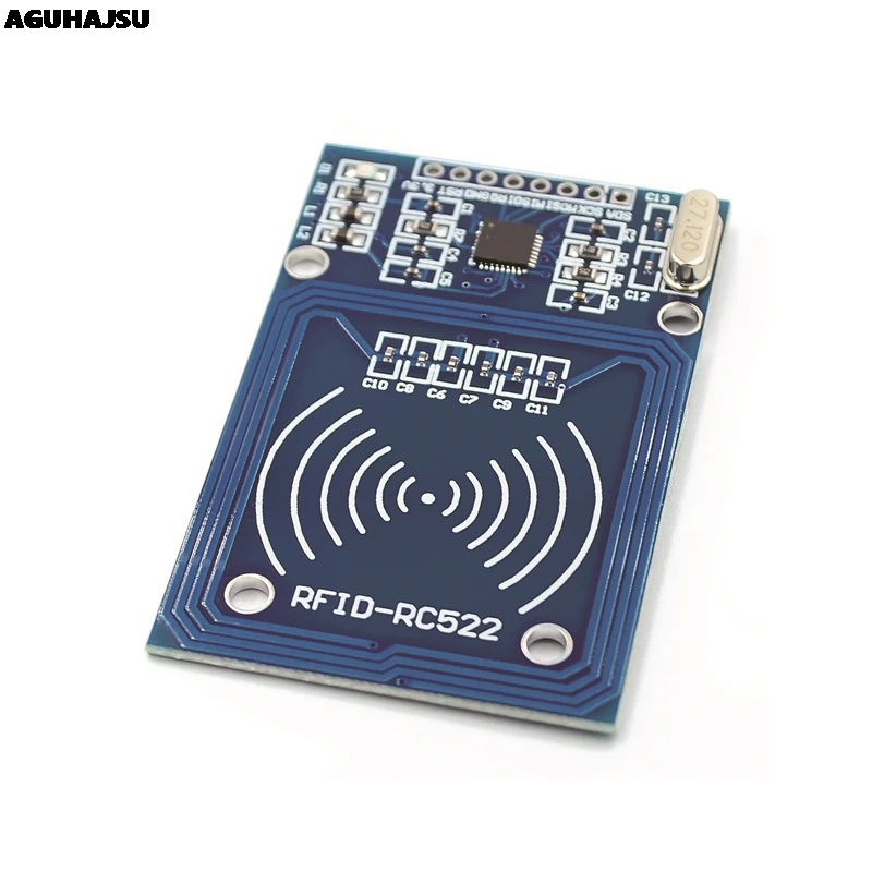 Модуль датчика rfid-карты для отправки S50 Fudan card часы-брелок nmd raspberry pi RC522 - купить по