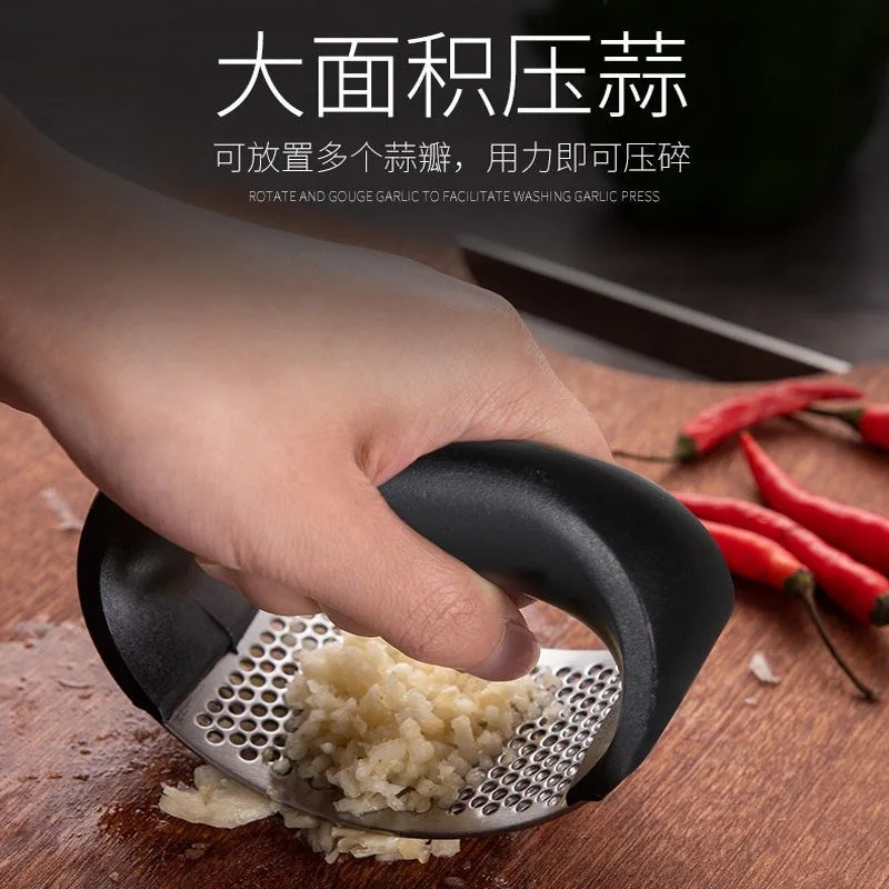 garlic machine manual press clamp household pound artifact kitchen gadgets squeeze minced device accessories free global shipping