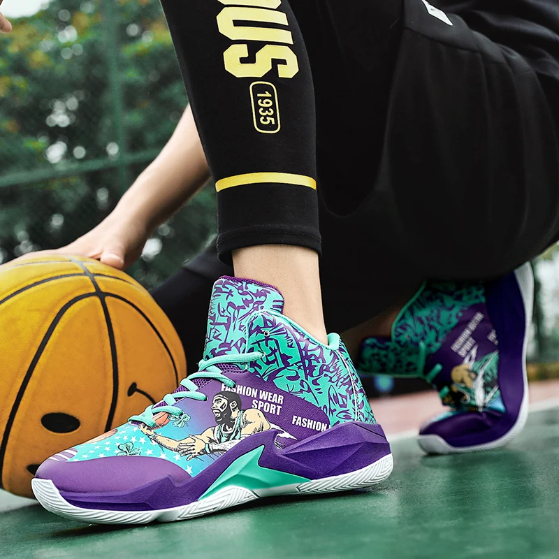 Высокие баскетбольные кроссовки для девочек большой размер женская обувь