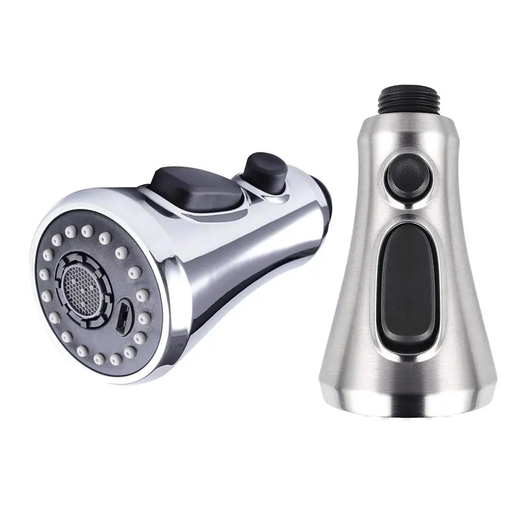 

Pull Out Spray Head for Kitchen Faucet, 3-Function Pull Down Kitchen Sink Spray Nozzle Faucet Head Spray for G1/2 Connector