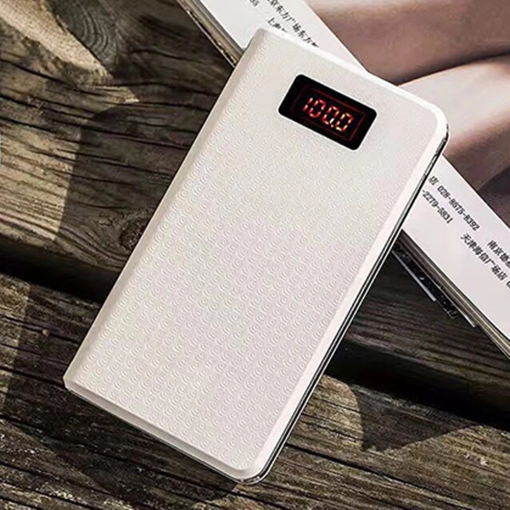 Ультратонкое портативное зарядное устройство 6000 мА быстрое 13 USB мини Внешнее для