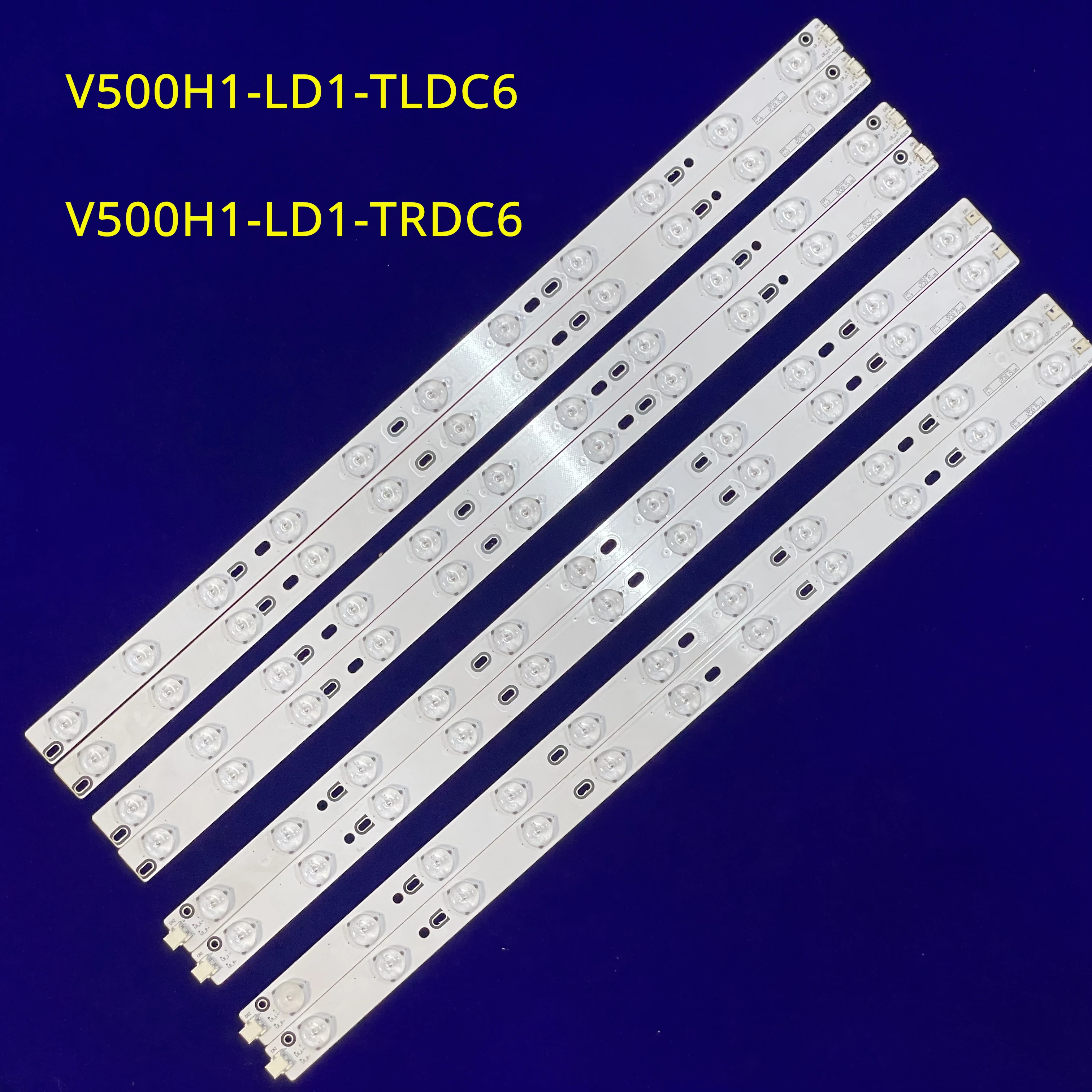 8шт светодиодная лента подсветки для 50L2200U 50LB45RQ 50M2U V500H1-LD1-TLDC6 V500H1-LD1-TRDC6