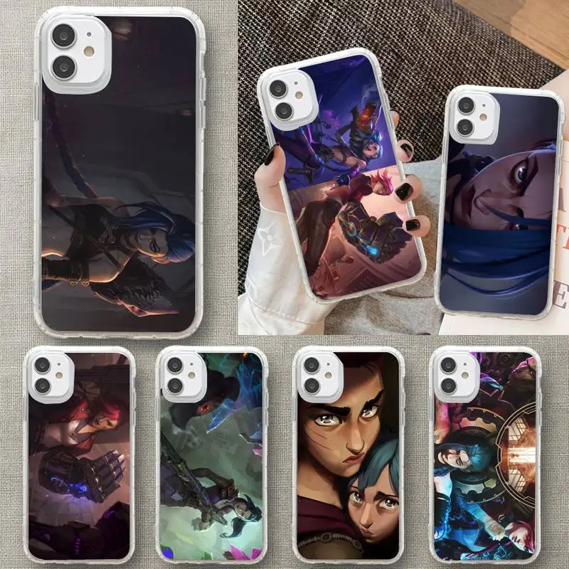 

Arcane Phone Case For iphone 13 12 11 x xs xr 7 8 6 se 5 pro max mini 2020 soft Cover Fundas TM