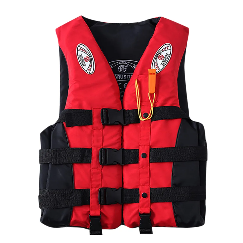 

Adult life jacket assistance vest kayak ski buoyancy fishing boat water sports swimming boating ski jacket waist collet#30