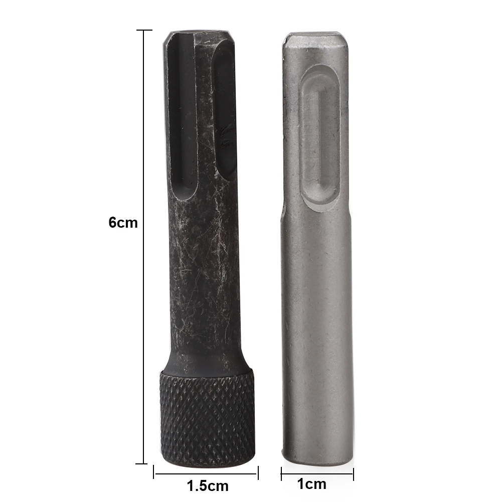 

2Pcs 1/4 Inch Hex Shank Drill Adapter Magnetic Socket Driver Tools Transform Hammer Percussion Tools for Standard Drill Chucks