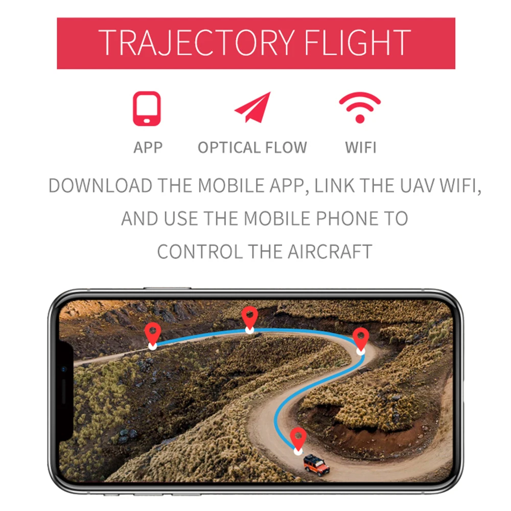 KY909 RC WiFi Дрон с 4K широкоугольной WiFi HD камерой оптический поток RC складной мини Квадрокоптер Вертолет VS LF606 E58 M69 F11