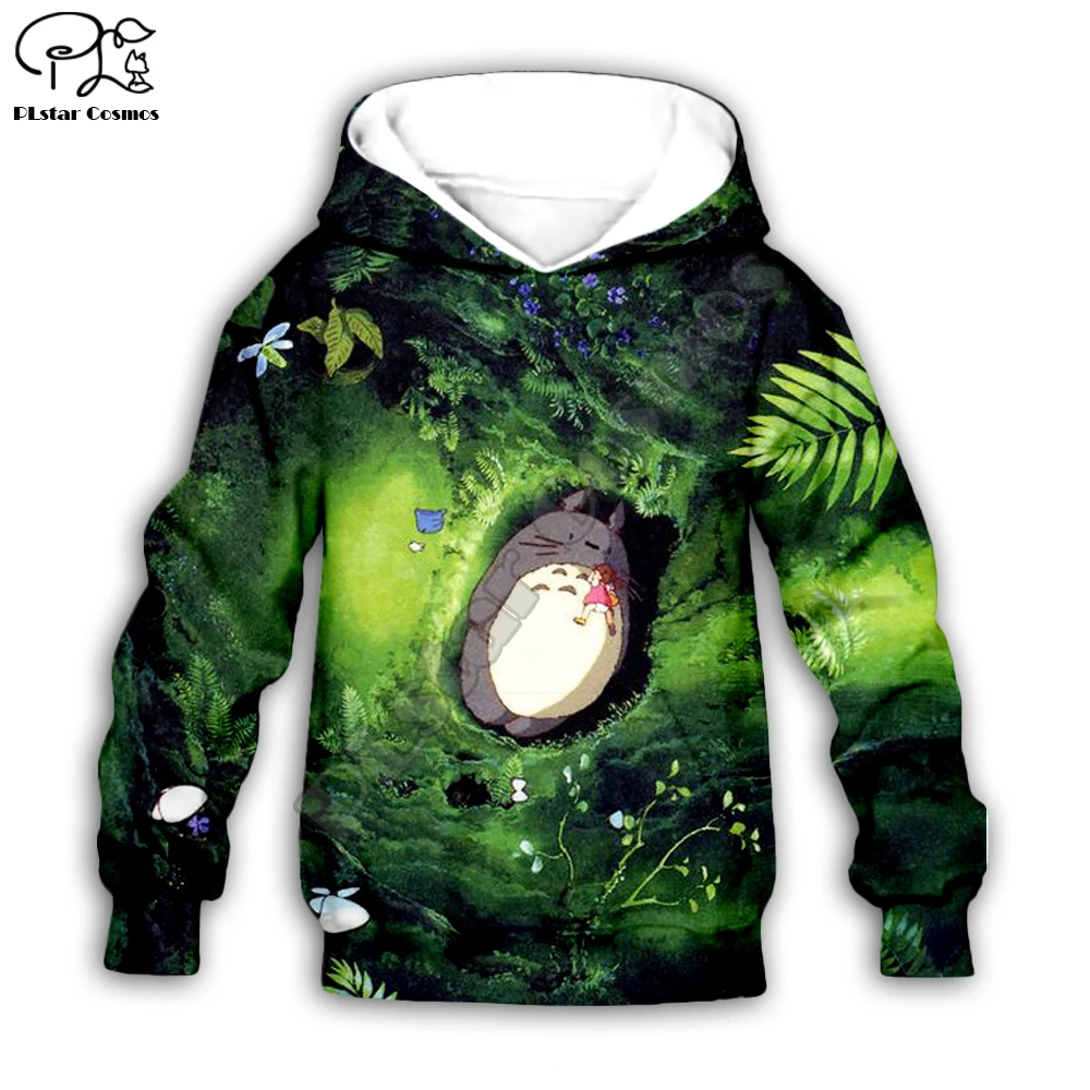 

Japanese cartoon anime Totoro Children 3d hoodies/boy sweatshirt Hoodies Fashion Hip Hop Kids Long Sleeve Style-5