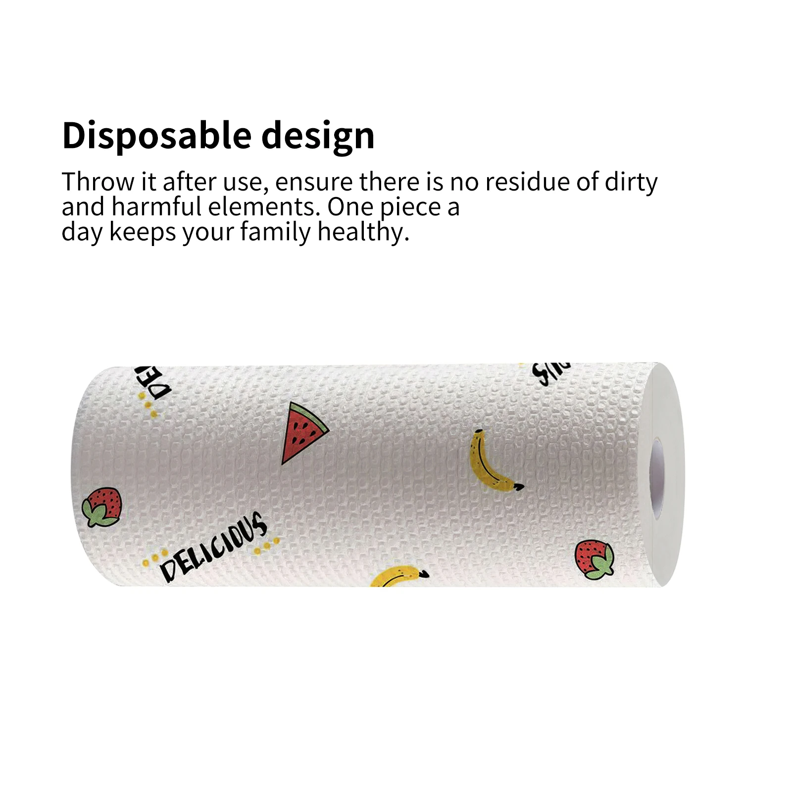 Многоразовое бамбуковое полотенце рулон бумажных полотенец для кухни и посуды