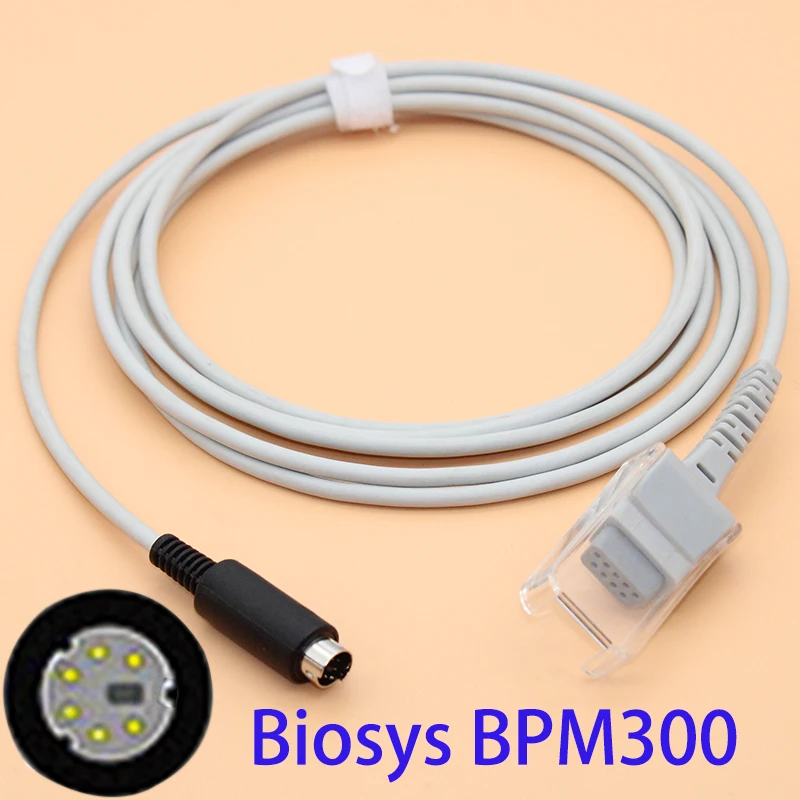 6pin к DB9 SpO2 адаптер датчика/extensoin кабель для Biosys монитор пациентов применяется Nellcor