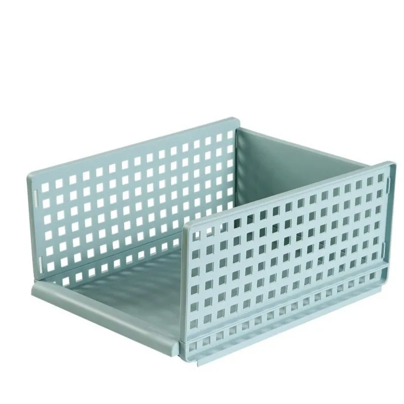 

Home wardrobe storage artifact dormitory drawer wardrobe partition finishing frame bedroom cabinet layered rack LB71415