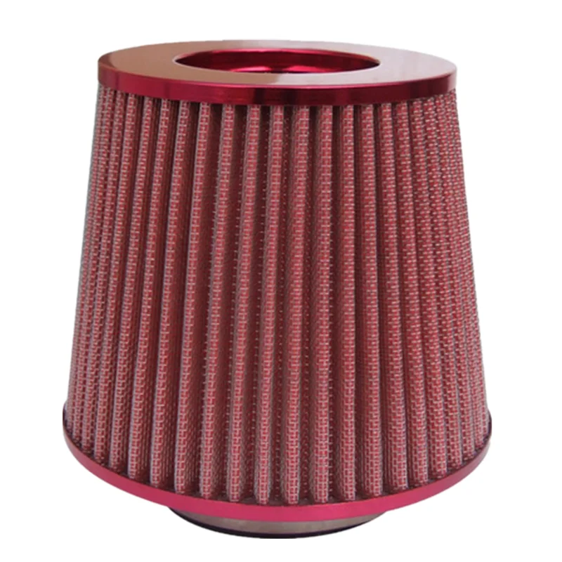 SPSLD Universal Car Air Filters Performance High Flow Cold Intake Filter Induction Kit Sport Power Mesh Cone 76MM | Автомобили и