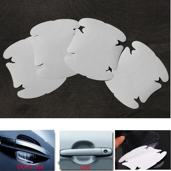 4 шт. защитные виниловые наклейки на ручки автомобиля|Наклейки автомобиль| |