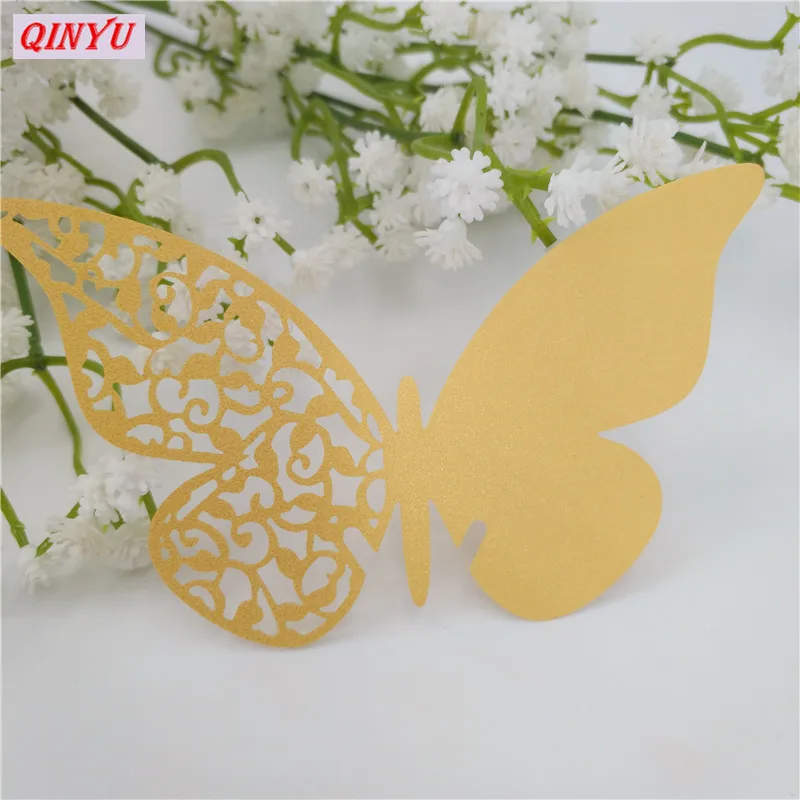 50/100 шт карточки для бокалов именная табличка сиреневого карточка чашка Бумага